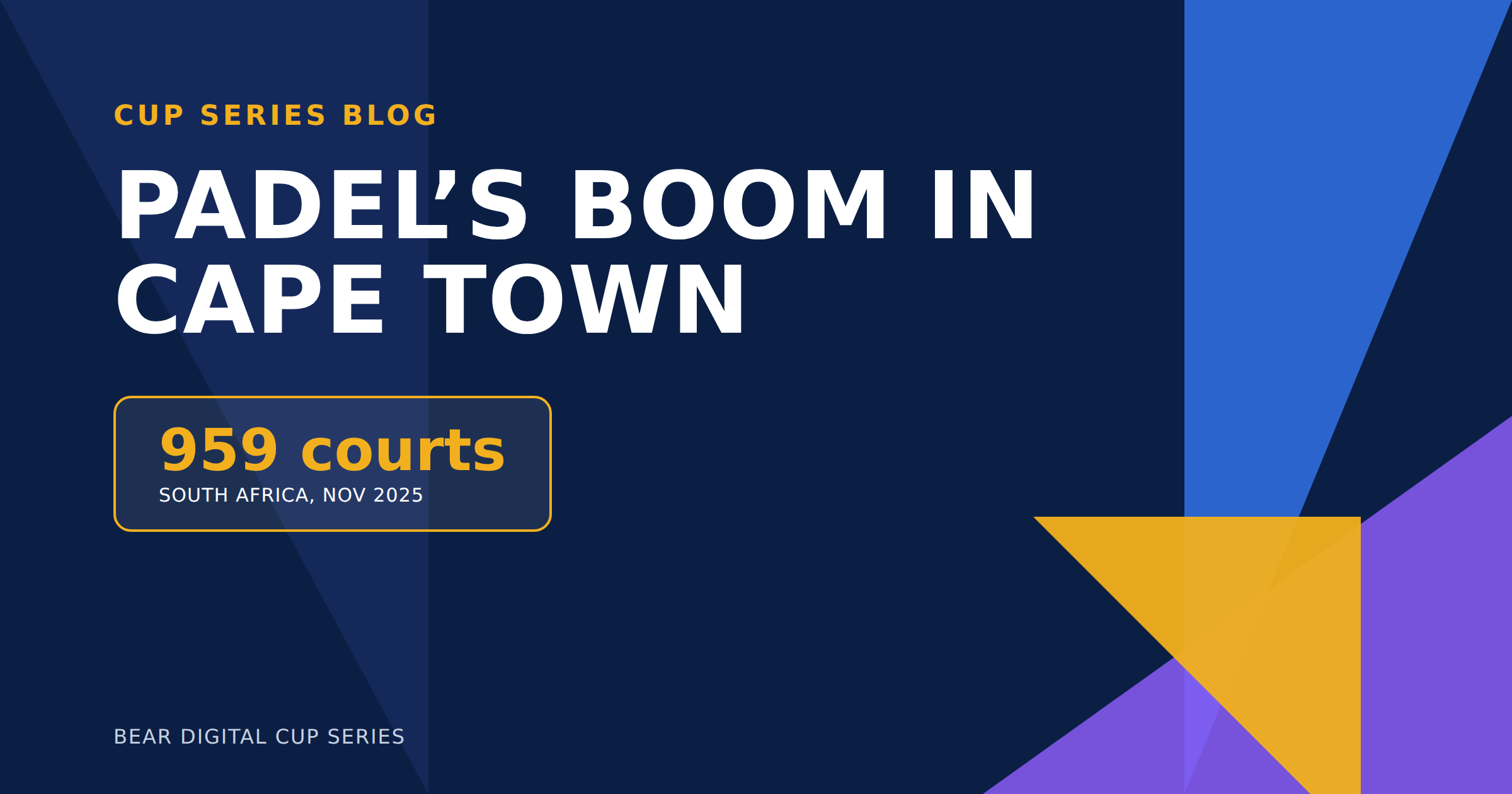 Padel&rsquo;s Boom in Cape Town